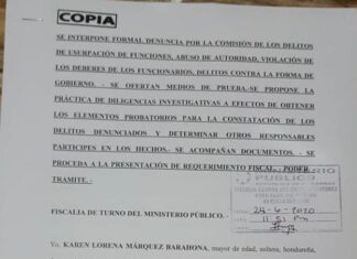 Denuncian por abuso de autoridad, usurpación de funciones, delitos contra la forma de gobierno a los diputados que integraron sesión paralela.