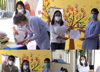 Secretaria de Desarrollo Social entrega importante ayuda al hogar de ancianos hilos de plata.