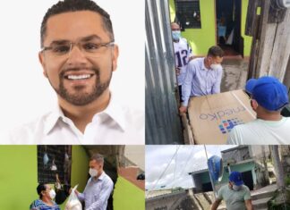 DAVID CHAVEZ Y SU EQUIPO ENTREGAN SILLA DE RUEDAS A DOÑA AIDA RUBIO DE LA COLONIA EL PREDREGAL.