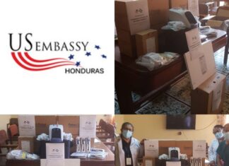 Embajada Americana dona equipo al hospital del tórax
