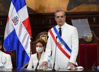 Presidente Hernandez felicita al nuevo Presidente de Dominicana luís Abinader.
