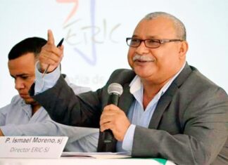 Padre Melo: » quiero felicitar a quienes con hermosa creatividad y fuerza pacifica, convirtieron una calle de la capital en una cadena nacional»