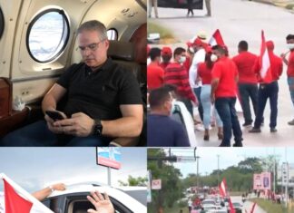 Yani Rosenthal es recibido por cientos de liberales que lo ven como un virtual candidato presidencial.