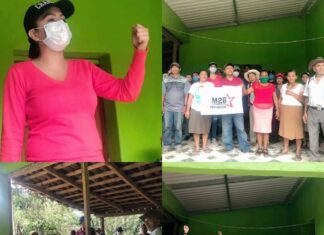 Olivia Zuniga y su trabajo político en San Marcos de la Sierra en Intibucá.