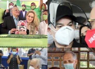 Clase Política sortea el coronavirus para desarrollar intensas campañas a nivel nacional.