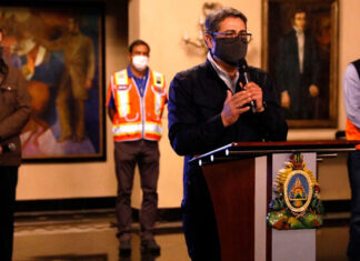 Emergencia Nacional y alerta roja por tormenta tropical ETA.