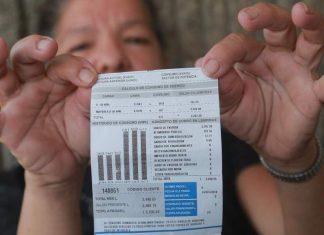 Descarado acto delincuencial, tarifa de la energía eléctrica aumentara 3.48% a partir de este 1 de Enero.