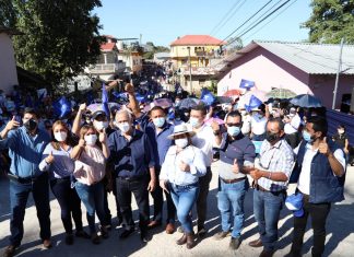 Mauricio Oliva desarrolla exitosa gira política por el occidente del país.