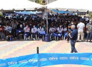 Oliva llama desde el Paraíso a votar masivamente este 14 de Marzo.