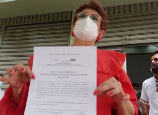 Maria Luisa Borjas sale de una, para entrar a otra, ahora la querello Mario Sorto.