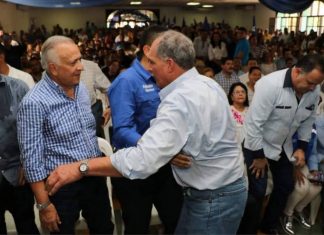 Tito Asfura visito a Mauricio Oliva en Choluteca para iniciar de inmediato el trabajo político de cara a la generales.