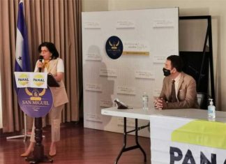 Nasralla sigue sumando, el Movimiento PANAL que lidera Juliette Handal oficializa alianza política.