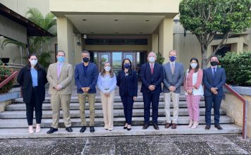 Embajada Americana en reunión con los miembros del TJE, reafirman apoyo a los órganos electorales para se den elecciones libres, justas, transparentes y pacificas.