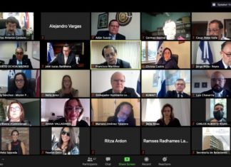 Servicio exterior recibe información del CNE sobre el proceso electoral