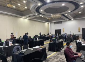 CNE realiza simulacro electoral para afinar el equipo a utilizar en las elecciones generales