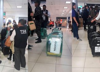 Enviadas Maletas electorales para EEUU y Centroamérica