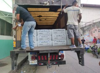 Municipios de Francisco Morazán reciben el material electoral