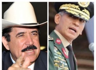 El ex jefe de las FFAA Tito Livio Moreno evito una guerra civil: Mel Zelaya