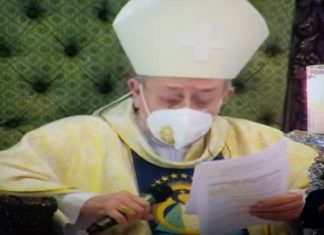 Cardenal Oscar Rodriguez pide una refundacion para Honduras con la ayuda de la virgen de Suyapa.