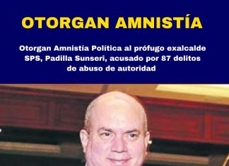 El pacto de impunidad aprobado por el CN favorece al exalcalde de SPS Padilla Sunseri en tres procesos