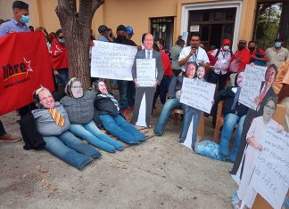 Colectivos de LIBRE exigen poner en cintura a tres diputados del sur
