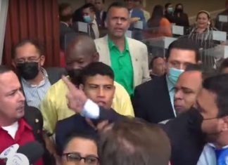 Diputado Jack Uriarte del PN enfrenta a Sergio Castellanos de Libre al señalarlo de drogo