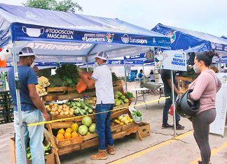 L 2 suben carnes y legumbres en Ahorro ferias El Lempirita