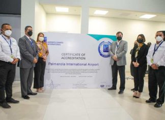 Palmerola segundo aeropuerto en el mundo en recibir la certificación de bioseguridad del Consejo Internacional.