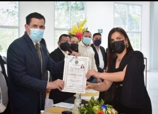 CAH sigue en su cruzada por todo el pais en la juramentacion de nuevos miembros