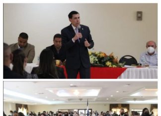 Presidente del CAH juramenta en SPS a 61 nuevos miembros