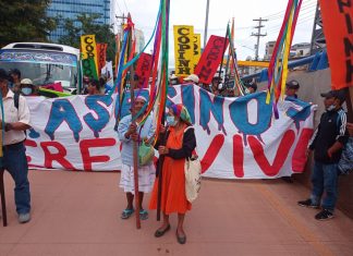 Con marcha: COPINH exige «justicia para Berta Cáceres»