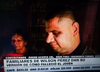 Se complica gobierno de Xiomara Castro, Familiares de Wilson Perez acentúan la tesis que fue ejecutado extrajudicialmente.