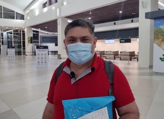 Nicaragüense viaja 18 horas para poder volar desde Palmerola por bajos precios de boletos.