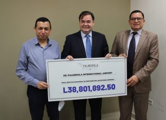 Palmerola realiza segundo pago al Inprema; desembolsos ya suman L77.6 millones.