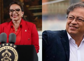 Xiomara Castro se apunta para participar en la ceremonia de traspaso de mando en Colombia donde asumirá el poder Gustavo Petro.