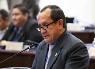 Diputado Samuel Madrid Presenta iniciativa para que los empleados del Poder Judicial no paguen impuesto sobre la renta.