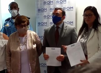 OIM entrega ayuda a víctimas de la trata de personas