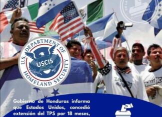 Hondureños en los EEUU gozaran de una extension de 18 meses del TPS: Canciller Eduardo Enrique Reina