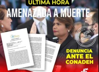 Jueza que tomo juramento a la presidenta denuncia por amenazas de muerte a Luis Redondo