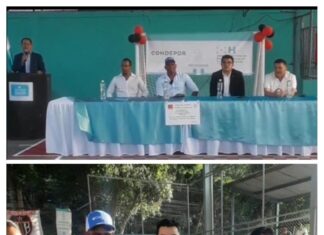 CONDEPOR reinagura cancha de multiples usos en Bella Vista