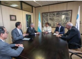 En España: Xiomara Castro se reúne con el Secretario General Iberoamericano, Andrés Allamana