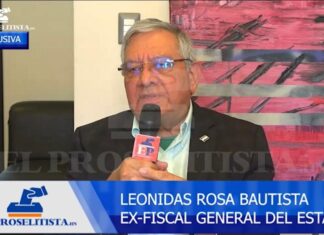 Leonidas Rosa Bautista:»El Fiscal General debe convocar a todos los sectores para buscar una solución al conflicto del MP»