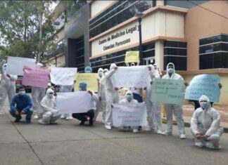 Prohibido morirse en Honduras, Dirección de Medicina Forense suspende levantamientos de cuerpos.