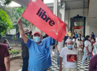 Protestas rematan la mala gestión de Xiomara Castro.