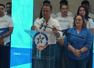 Jorge Zelaya oficializa su precandidatura presidencial y anuncia la unidad del PN y de la familia hondureña