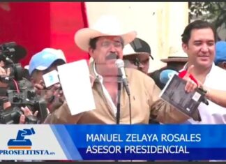 Colectivos de LIBRE y funcionarios públicos se toman marcha obrera