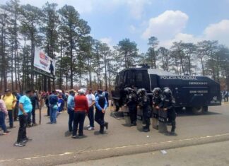 Presidenta Xiomara Castro respalda a la Policía Nacional en la tarea de evitar que se tomen las carreteras del país.