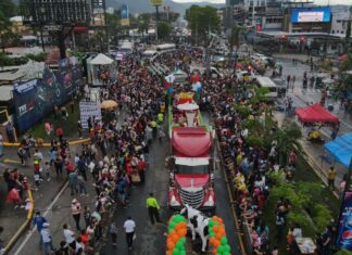 A pesar del terror en San Pedro Sula autoridades no suspenden actividades de la Feria Juniana.