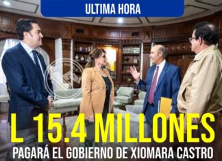 Xiomara Castro autoriza el pago de 630 mil dólares mensuales para que Hugo Llorens haga lobby en EEUU.
