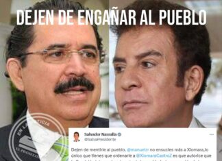 Salvador Nasralla: «Dejen de mentirle al pueblo. Manuel Zelaya no ensucies más a Xiomara»